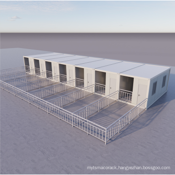 20ft 40ft small container modern flat pack warehouse